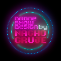 Drone Show Design by Nacho cruje